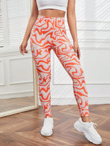 MAYA-MARBLE FIT LEGGINGS