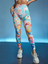 ARIA-MARBLE FIT LEGGINGS