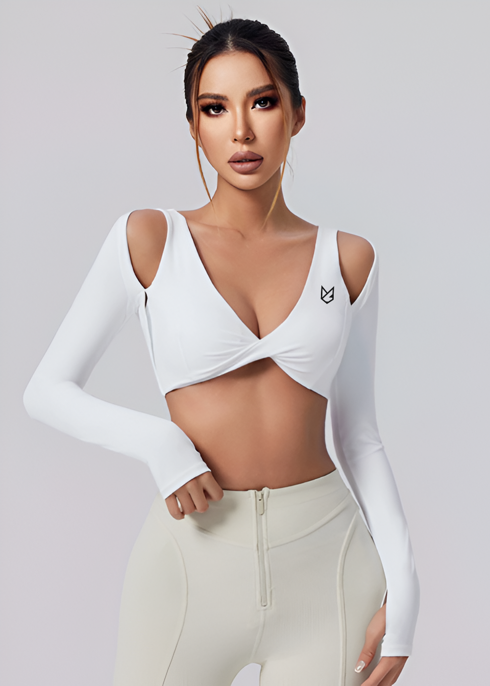VERA-TWIST CROP TOP