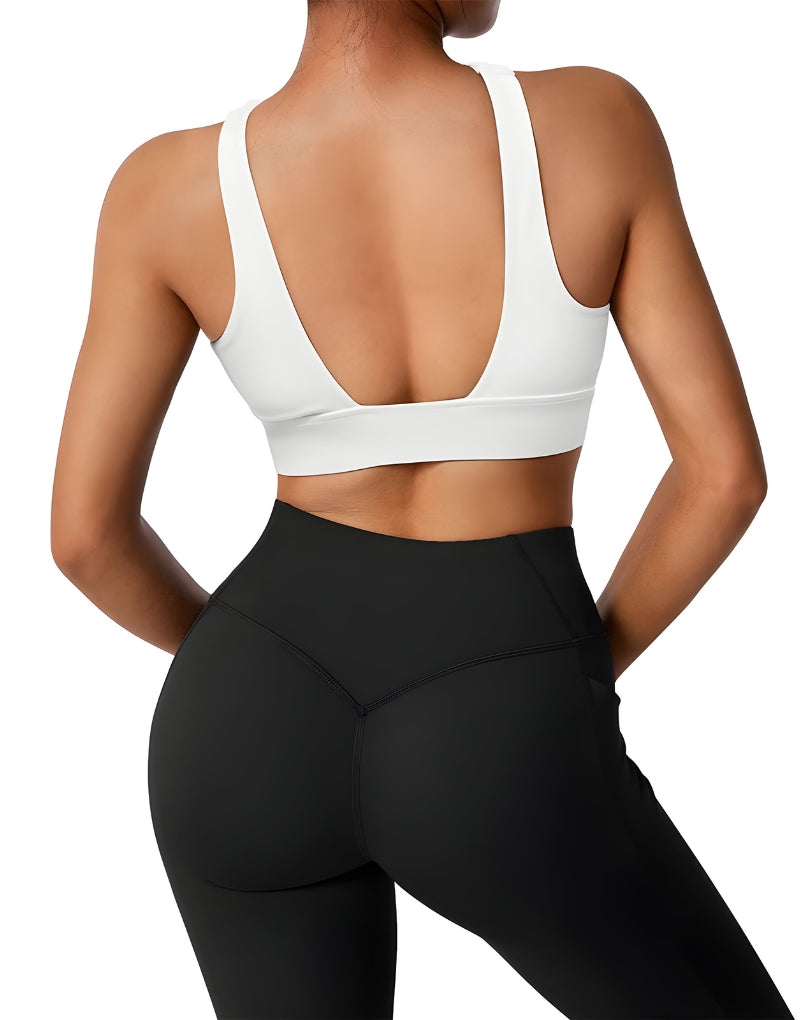 RAYE-CUTOUT SPORT BRA