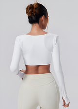 VERA-TWIST CROP TOP