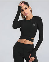 MAYA-FIT CROSS WAIST TOP