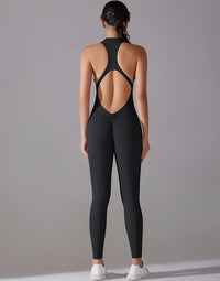 ELLA-RACER BACK JUMPSUIT