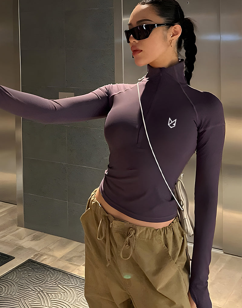 BRISA-ACTIVE ZIP SHIRT