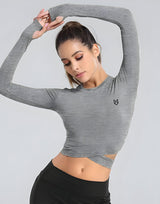 MAYA-FIT CROSS WAIST TOP