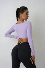 ZIA-SCULPT SLEEVE TOP