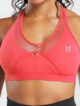 AUBREY-MESH SPORT BRA