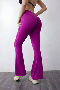 ZARA-ACTIVE FLARE PANTS