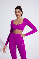 ZIA-SCULPT SLEEVE TOP