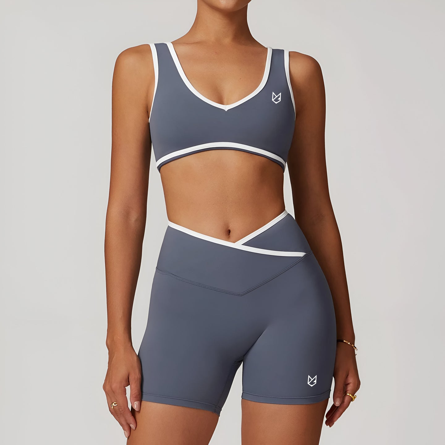 LILA-CROSS WAIST SET