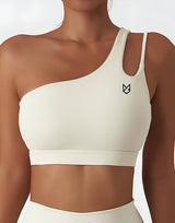 EVARA-FIT ONE-SHOULDER BRA