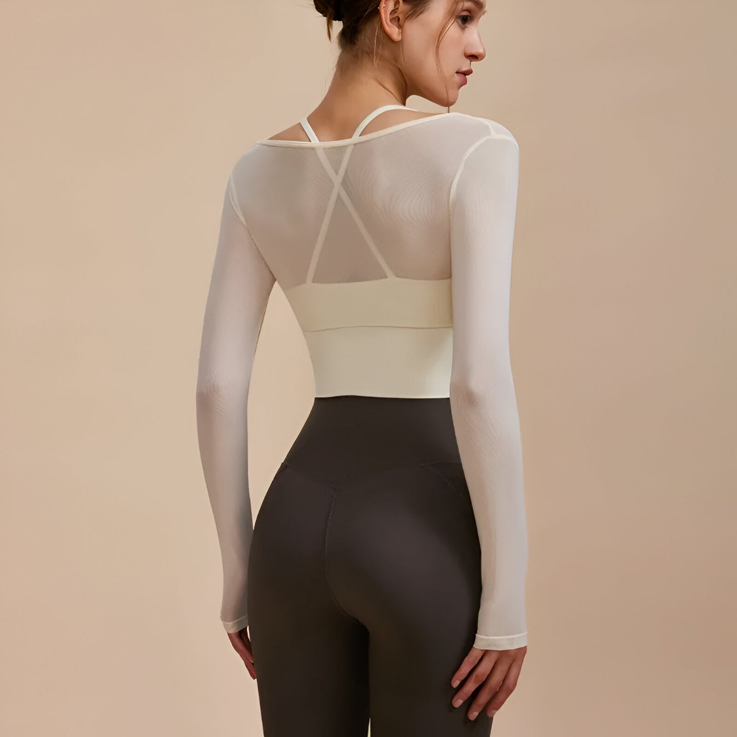 VERVE-CUTOUT SPORT TOP
