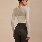 VERVE-CUTOUT SPORT TOP