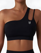 EVARA-FIT ONE-SHOULDER BRA