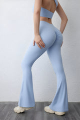 ZARA-ACTIVE FLARE PANTS