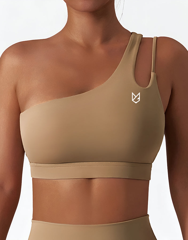 EVARA-FIT ONE-SHOULDER BRA