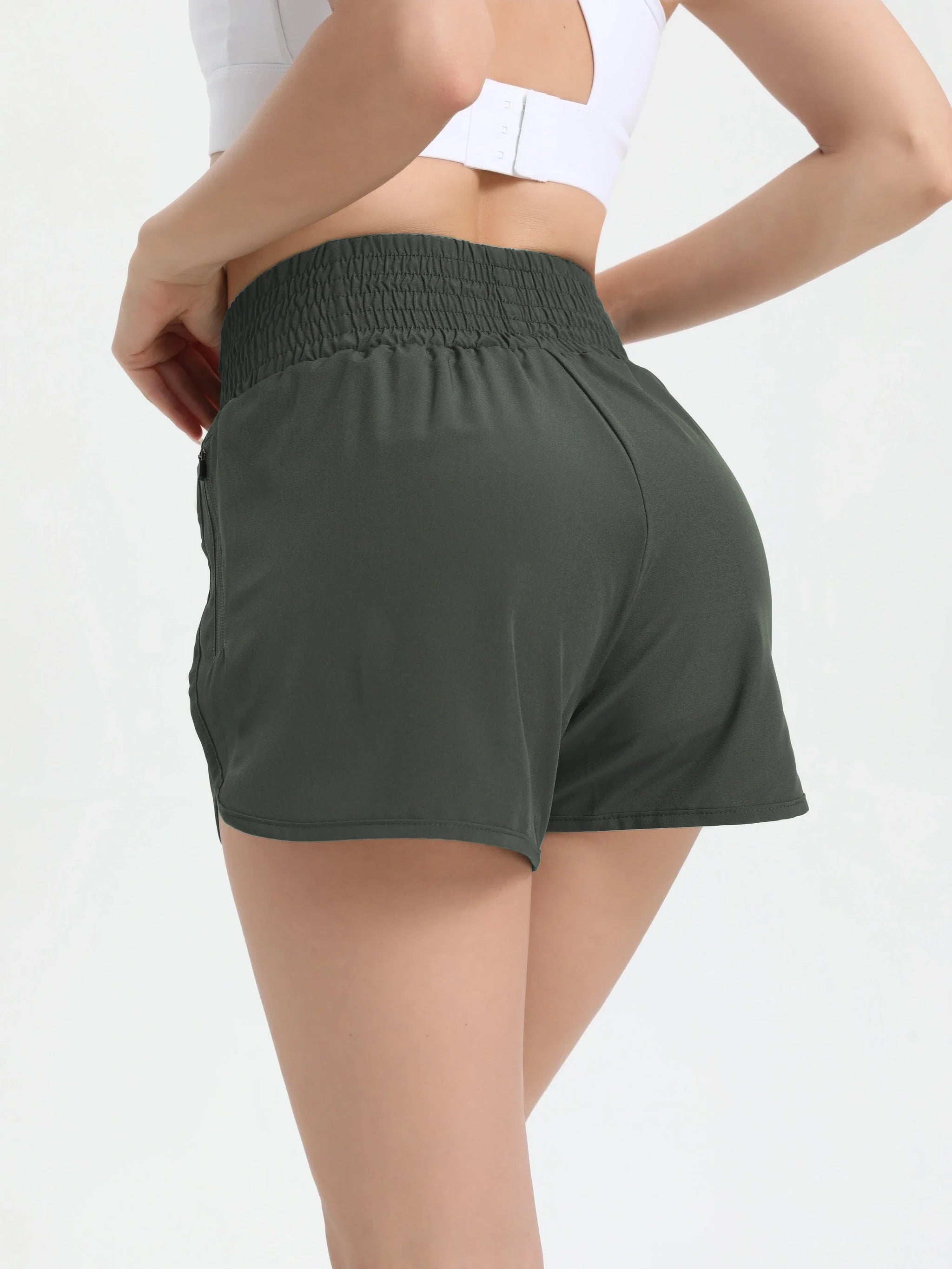 LINA-POCKET RUN SHORT