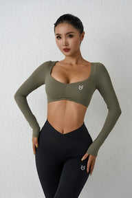 ZIA-SCULPT SLEEVE TOP