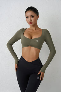 ZIA-SCULPT SLEEVE TOP