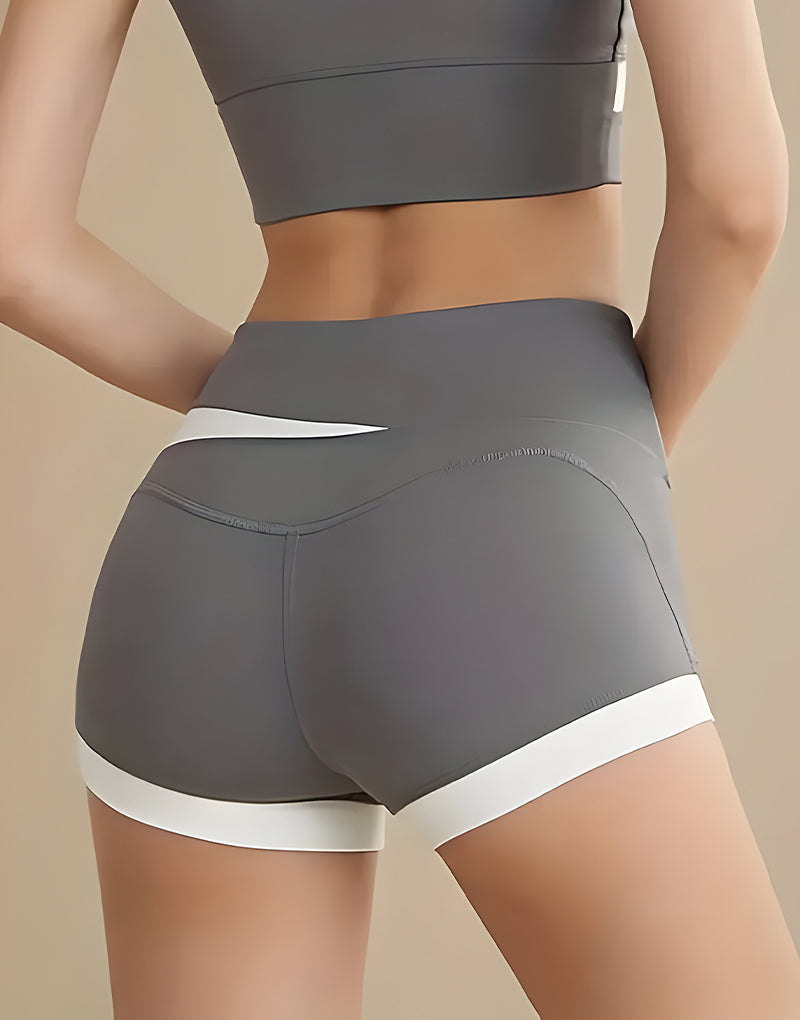 MIA-STRIPE SPORT SHORT